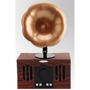 Retro Phonograph Shape Wireless Bluetooth Speaker